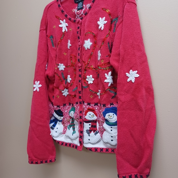 Vintage snowman sweater - XL - Picture 6 of 10
